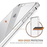 Clear Case For Apple iPhone SE 2022 / SE 2020 / iPhone 7 / iPhone 8 Silicone Case Soft Gel Transparent Phone Cover For iPhone SE 2022 - Image 3