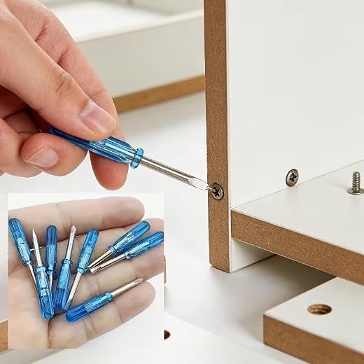 8Pcs Portable Multifunction Screwdriver Set, Mini Screwdriver Repair Tool Kits