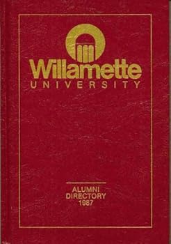 Hardcover Willamette University Alumni Directory 1987 Book