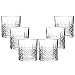 Produktbild RM Design 6-teiliges Whiskygläser Set - Wabenoptik - 330 ml - Tumbler für Whisky Gin oder Rum - Spülmaschinengeeignet