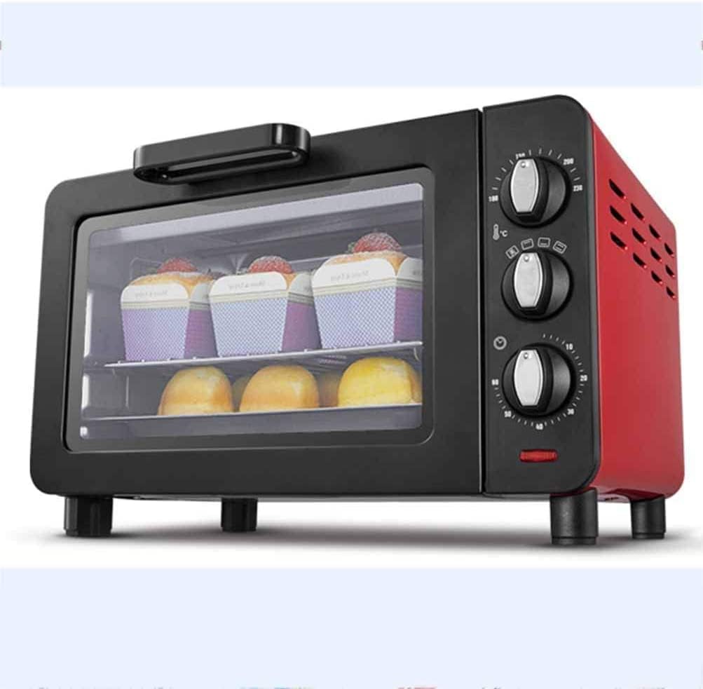 15L Mini Oven，Convection Countertop Toaster Oven Stainless Steel Multi-Function Digital Toaster Oven Useful