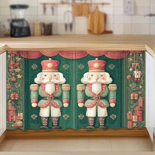 Wdesyadms Cabinet Cover Curtain Winter Soldier Duo Panel Velvet Fabric