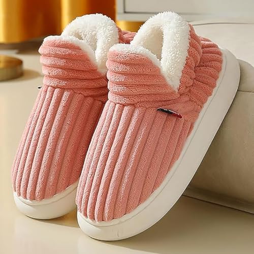 Pluffi Cozy Stylish Slipper, Pluffi Slipper Booties, Winter Fuzzy Warm Thick-Soled Plush House Cloud Slides Men Women4
