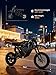 Qlife Vela E5 Electric Dirt Bike for Teens Adults,3500W Peak Mid-Drive Motor,38MPH&53-Miles Off-Road Electric Motorcycle with 48V 23Ah Battery,Full Suspension E Bike,Dual Hydraulic Brakes