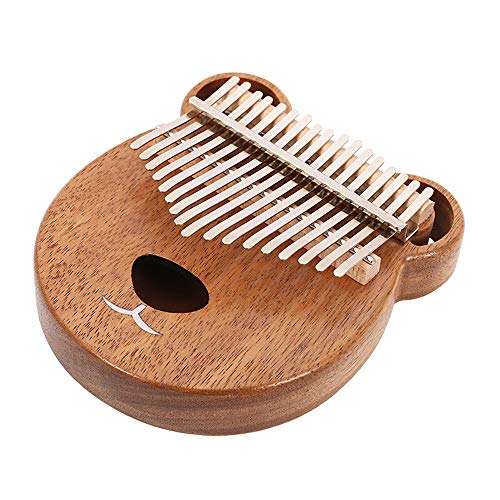 Pouce Piano Maple Plein placage Pouce Piano Ours en Forme avec Sac de Transport 17-Key Kalimba Instruments de Musique… - Les Beatles, Paul McCartney, John Lennon, RIngo Starr, George Harrison Pouce Piano Maple Plein placage Pouce Piano Ours en Forme avec Sac de Transport 17-Key Kalimba Instruments de Musique…