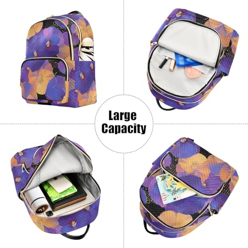 Mochila de trabajo antirrobo de flores como regalo para adolescentes 5
