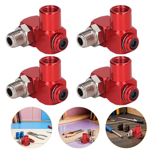 Accesorio para tubería neumática rotativa con conector para manguera de aire 7