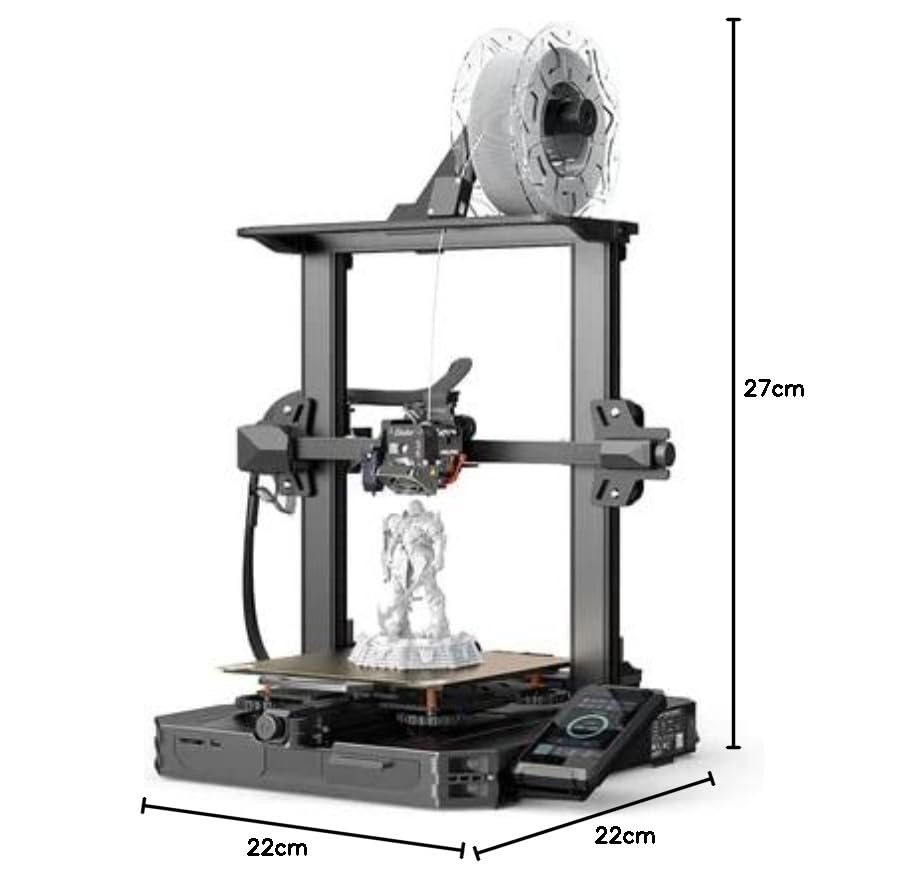 Image of 3IDEA Ender-3 S1 Pro 3D Printer Ender-3 S1 Upgrade with 300C High-Temperature Nozzles PEI Spring Steel Plate LED Light Sprite Direct Dual-Gear Extruder