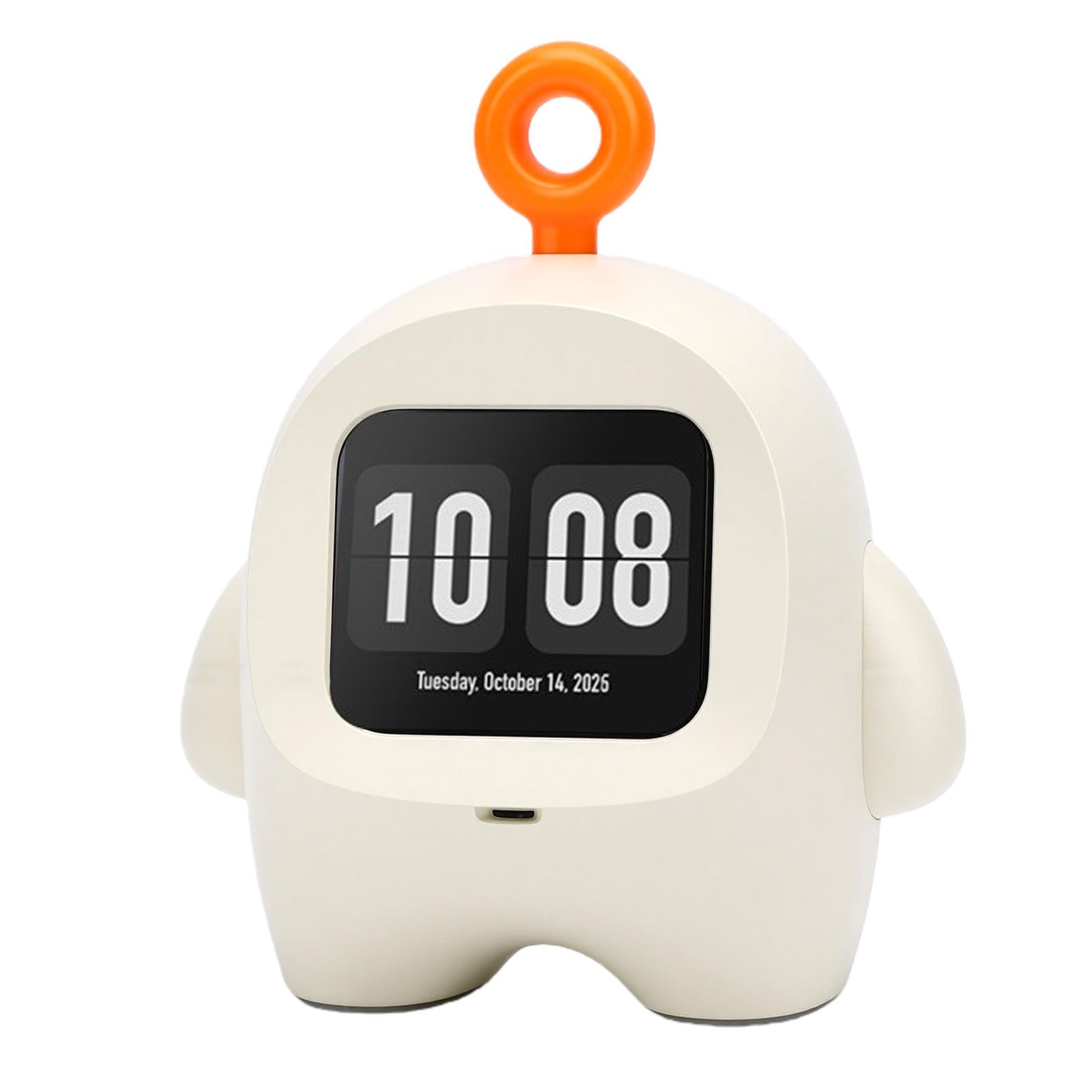 VBESTLIFE Compañero de Chat de Voz AI Desk Robot (White) | Robot interactivo AI, juguete colgante electrónico, aprendizaje multilingüe, para niños y niñas