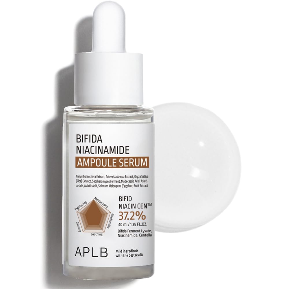APLB Bifida Niacinamide Ampoule Serum | BIFID NIACIN CEN™ 37.2% 1.35 FL.OZ/Korean Skincare, Antioxidant, Elasticity care, Sensitive skin, Wrinkle care, Revitalize for gentle and improve skin texture
