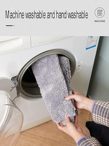 Tapis de bain incurvé vert lavable en machine pour douche d'angle - 8