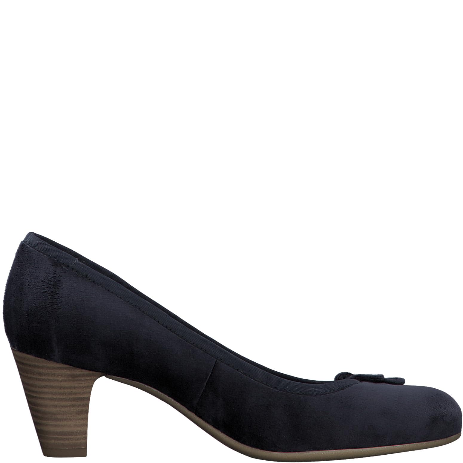 s.Oliver Damen Pumps mit Schleife mit Herzdetail, Blau (Navy), 40 EU – Ansicht 5