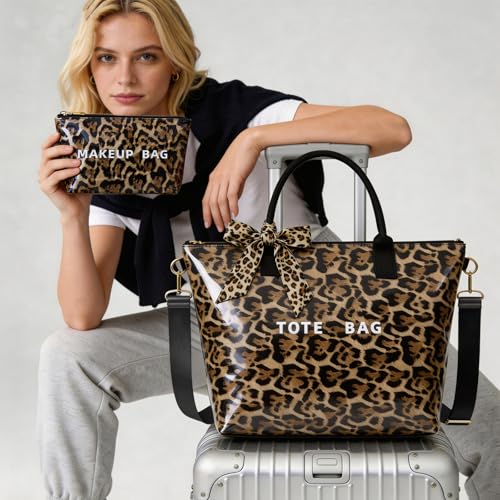 Bolso Tote Valentoria PVC para Mujer 2Pzs miniatura 7