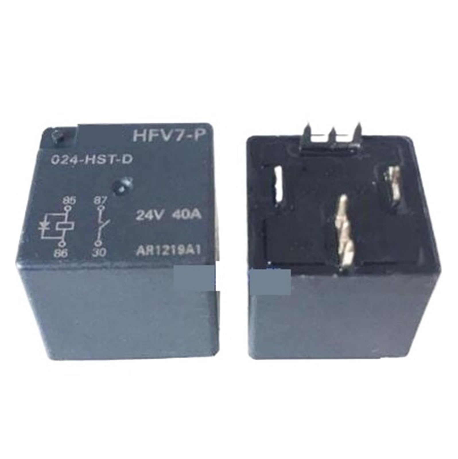Relais automobile 24VDC HFV7-P 4 pin pour commande de puissance