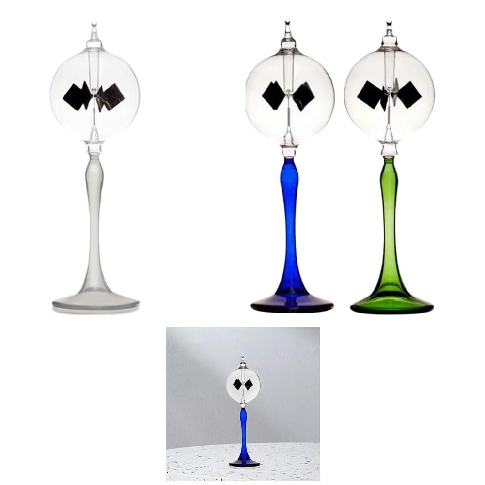 Sonne Crookes Radiometer Solarlichtlichtern für Tischverzierungen für Tischeingang Wohnzimmerschrank Blau
