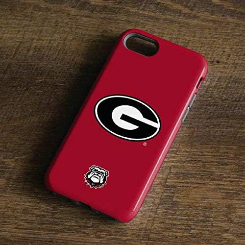 Skinit Pro Phone Case Compatible with iPhone 8 - Officially Licensed University of Georgia Logo Red Design