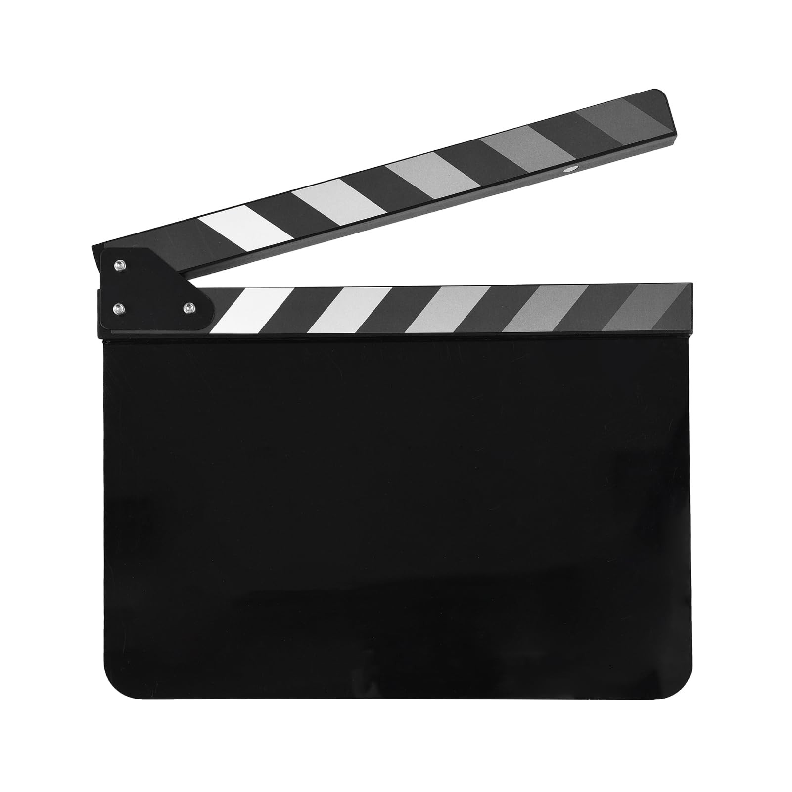 Jemora Film de Clap en Acrylique, Ardoise du réalisateur de Film, Coupe de scène d'action, Film de Clap, Ardoise effaçable à Sec