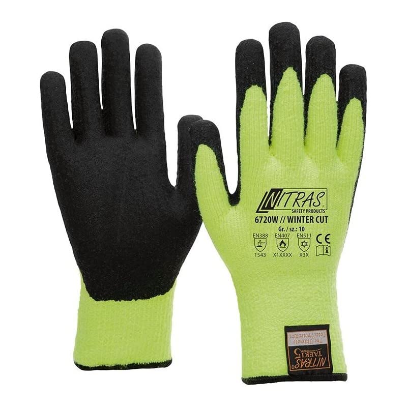 Nitras Schnittschutzhandschuhe Winter Cut TAEKI5 (10 (XL))