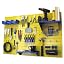 Yellow Pegboard Blue Accessories