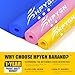 HPYGN Resistance Bands, Exercise Bands, Physical Therapy Bands for Strength Training, Yoga, Pilates, Stretch Elastic Band with Different Strengths, Workout Bands for Home Gym
