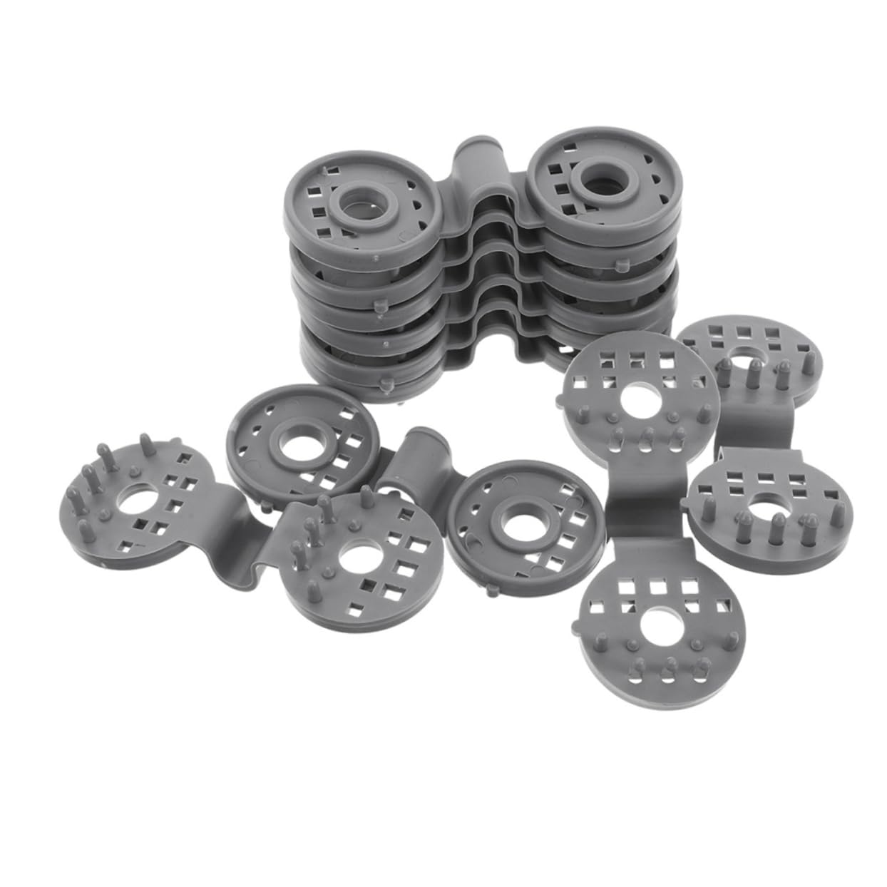 STOBAZA Shade Net Buckles for Canopy 30pcs Plastic Netting Clips Canopy Fixing Clips for Sunshade Garden Netting Fasteners