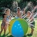 Produktbild LVHERO Spritz- und Sprayball, 75cm Durchmesser Super Großen Wasserspritzbälle, Strandball-Sprinkler, Spielzeug, aufblasbar, Wassersprühball für heißen Sommer, Schwimmen, Party, Strand, Pool