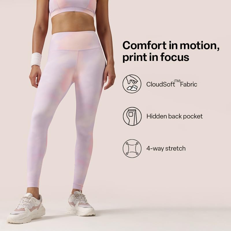 Image of BlissClub The Ultimate Leggings Lite, Ankle Length Tights for Women for Gym, Yoga and Workout with High Waist, Tall (for Women Above 5'5)