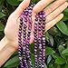 35pcs Adabele AAA Natural Banded Purple Agate Healing Gemstone Round Loose Beads 10mm Gem Stone Spacer for Craft Jewelry Making GC18-10