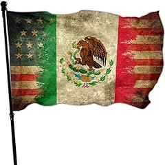 Mexican American Flag