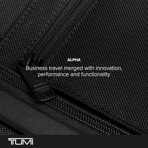 Image of TUMI - Alpha Slim Card Case - Slim Billfold Wallet for Travel - Slip Pocket Wallet - Small Wallet - 2.8 inch X 4.1 inch X 0.2 inch - Navy