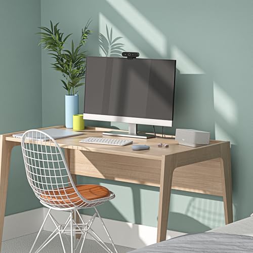 Logitech - Logi Dock, station d'accueil pour ordinateur portable USB-C Tout-en-un, Téléphone de conférence, Réduction de bruit, Bluetooth, Windows/macOS, certifié pour Zoom, Google Meet - Blanc