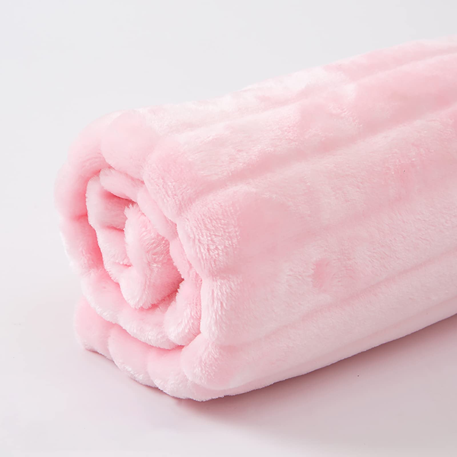 Różowa pluszowa tkanina miękka sztuczne futro tkanina polar tkanina tkanina flanelowa na tło materiały rzemieślnicze szalik DIY szycie ręcznie robione lalki poduszka poduszki do siedzenia, 180 * 100 cm (rozmiar: 1,8 m * 2 m)