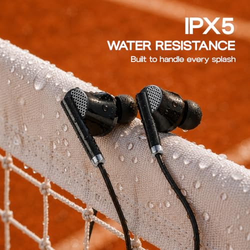Image of GOBOULT WiredX 250 Earphones with 3.5 mm Jack, 12mm Bass Drivers, Inline Controls, Earphones Wired Headphones with mic