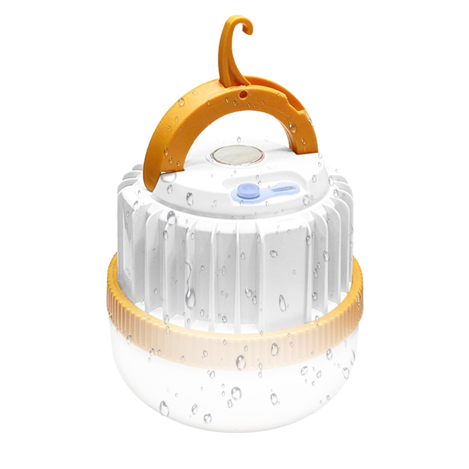 Lanterne de camping LED compacte avec poignée rétractable et 3 modes - 8