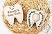 Handmade Personalized Baby Tooth Keepsake Box, Tooth Storage Box for Kid's Teeth, First Lost Tooth Holder, Tooth Fairy Box