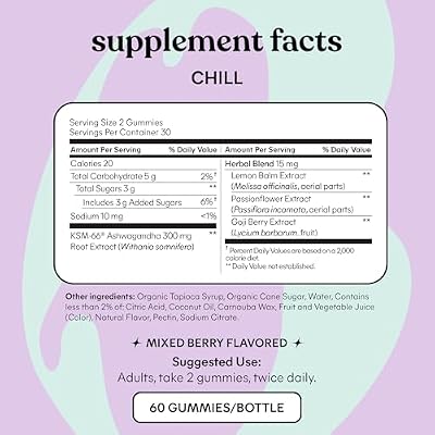 Lemme Chill & Sleep Bundle - Stress Relief Gummies with KSM-66 Ashwagandha & Deep Sleep Gummies with Melatonin and Magnesium to Fall Asleep Faster - Gluten-Free and Non-GMO (Variety Pack of 2)