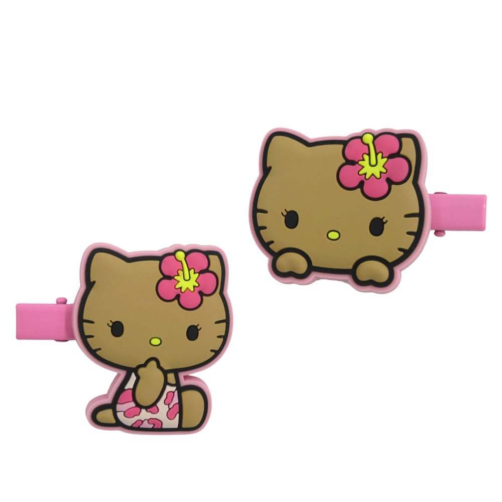Amazon.co.jp: サンリオ ヘアクリップ ハローキティ レオパード