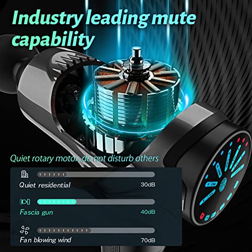 image for DDVWU Massage Gun - Electric Muscle Massage Gun Deep Tissue, Percussio