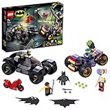 Das fantastische LEGO DC Batman Spielset „Jokers Trike-Verfolgungsjagd“ (76159) enthält legendäre Fahrzeuge, starke Ausrüstung und supercoole Funktionen, um junge Batman Fans spannende Action mit Batman und Joker erleben zu lassen