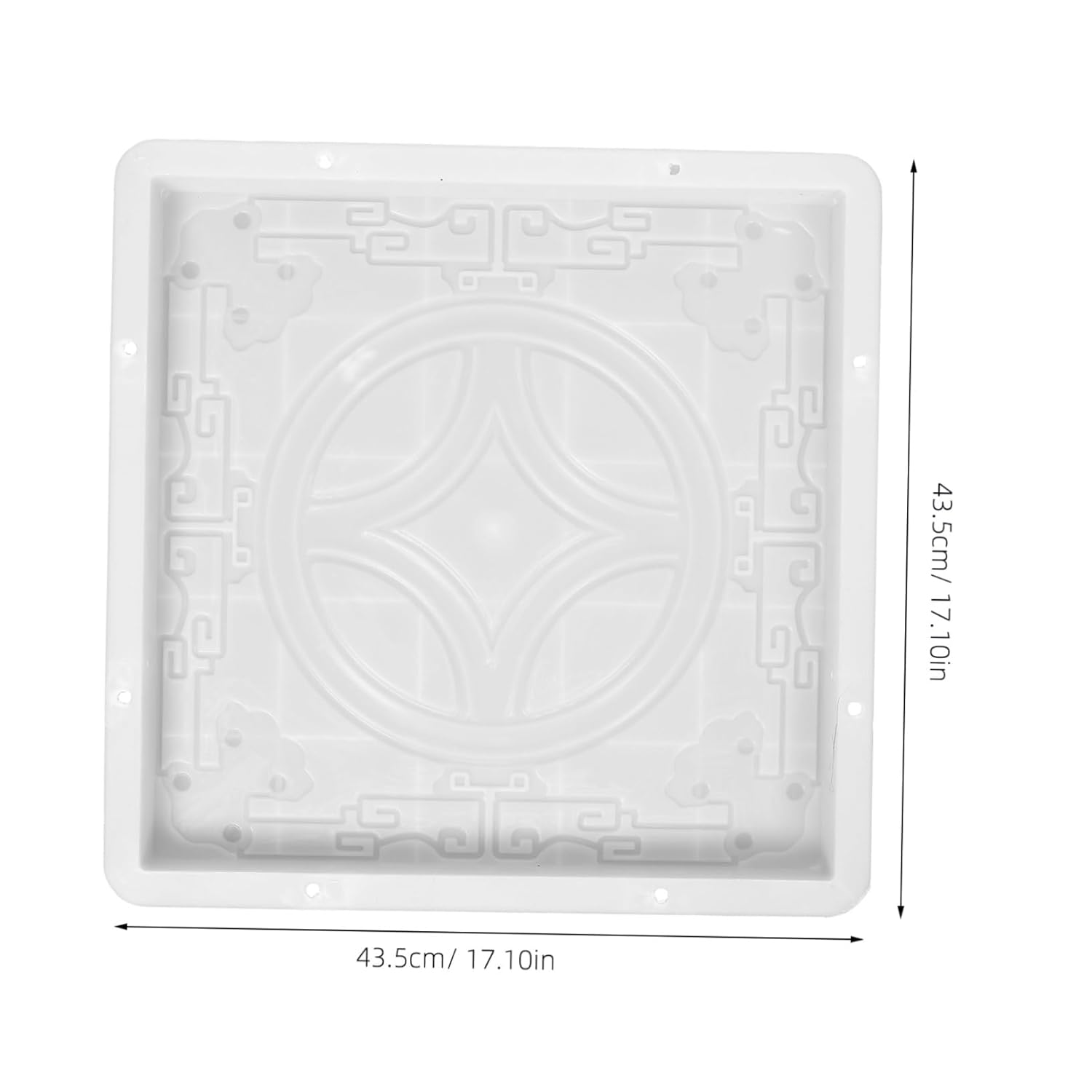 Pavement Path Maker Mould Reusable Stones for and Antique Design for Courtyards and Lawns