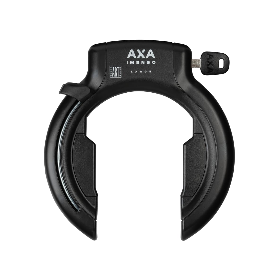AXA Imenso Large Frame Lock - Key is Not Removable - Wide Opening 70mm - Security Level 12 - Can be Combined with Chain