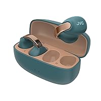 JVC Nearphones HA-NP1T-A, Cuffie in stile Earcuff con archetto lucido