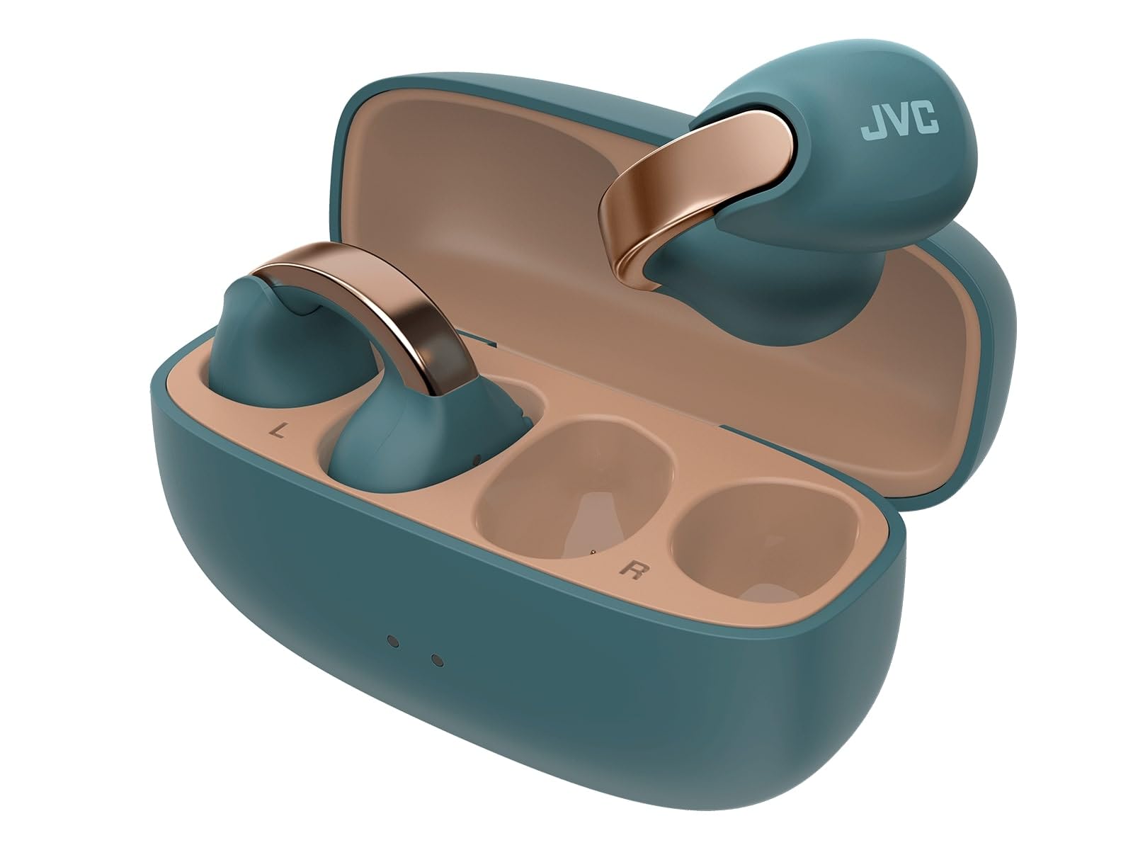 cuffie bluetooth teal blue con connessione multipunti playtime 24h