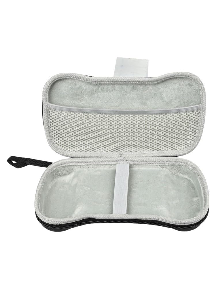 Bolsa de almacenamiento para consola de juegos de mano para Retroid Pocket 5, funda protectora de 25 x 12 x 5 cm con material de tela, para un diseño compacto y elegante, color negro