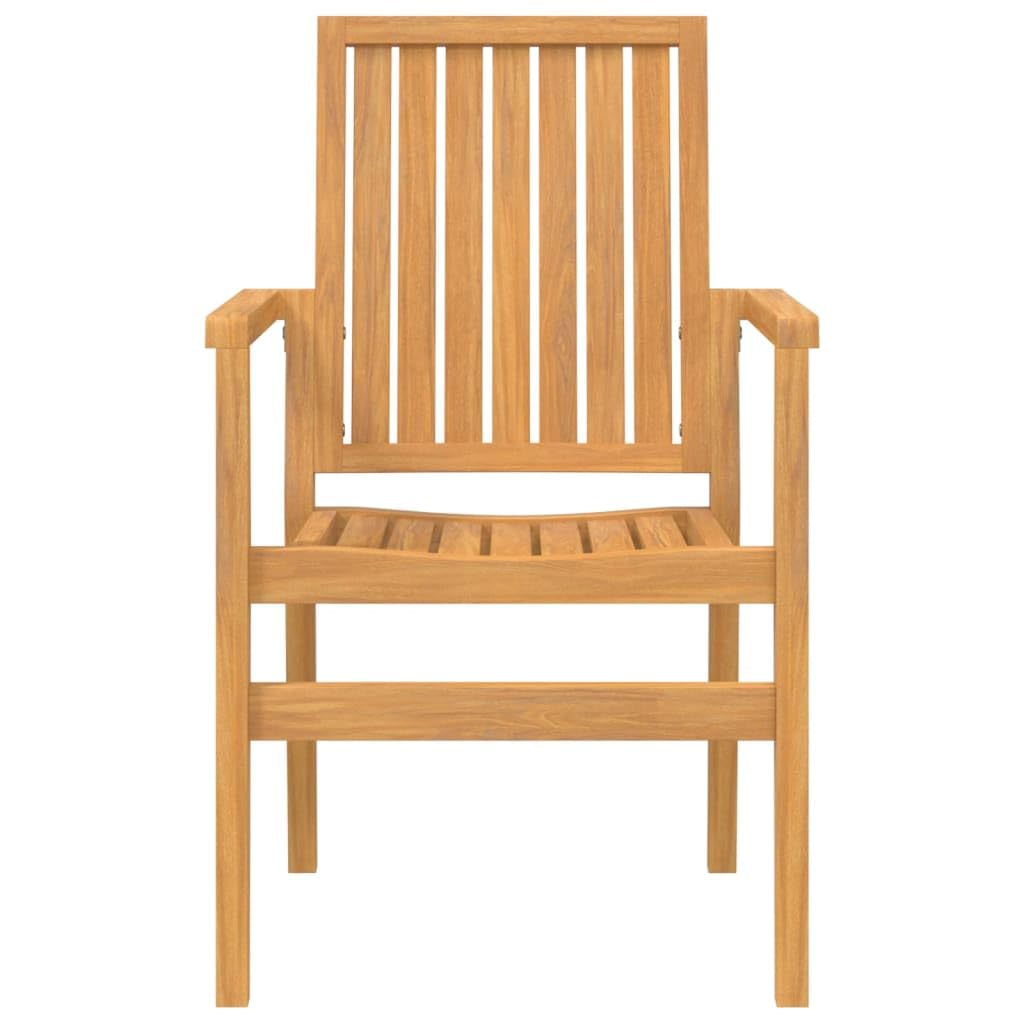 Mobili,Mobili da esterno,Set di mobili da giardino,Set da pranzo da giardino in legno massello di teak da 5 pezzi