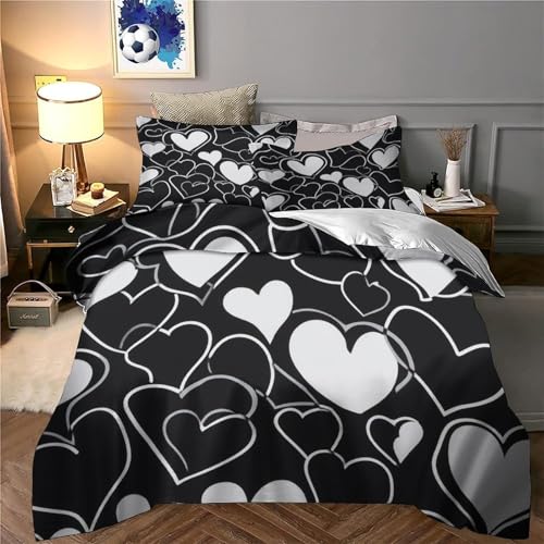 Parure de lit microfibre Yak Heureux impression 3D durable