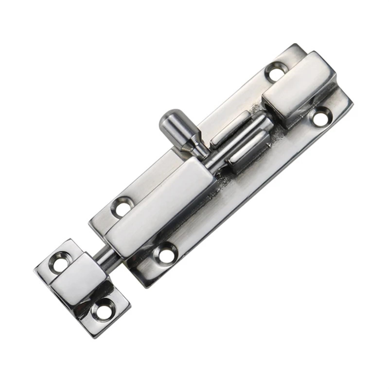 Boulon de porte en bois inox 316 avec serrure et boucle 3 pouces