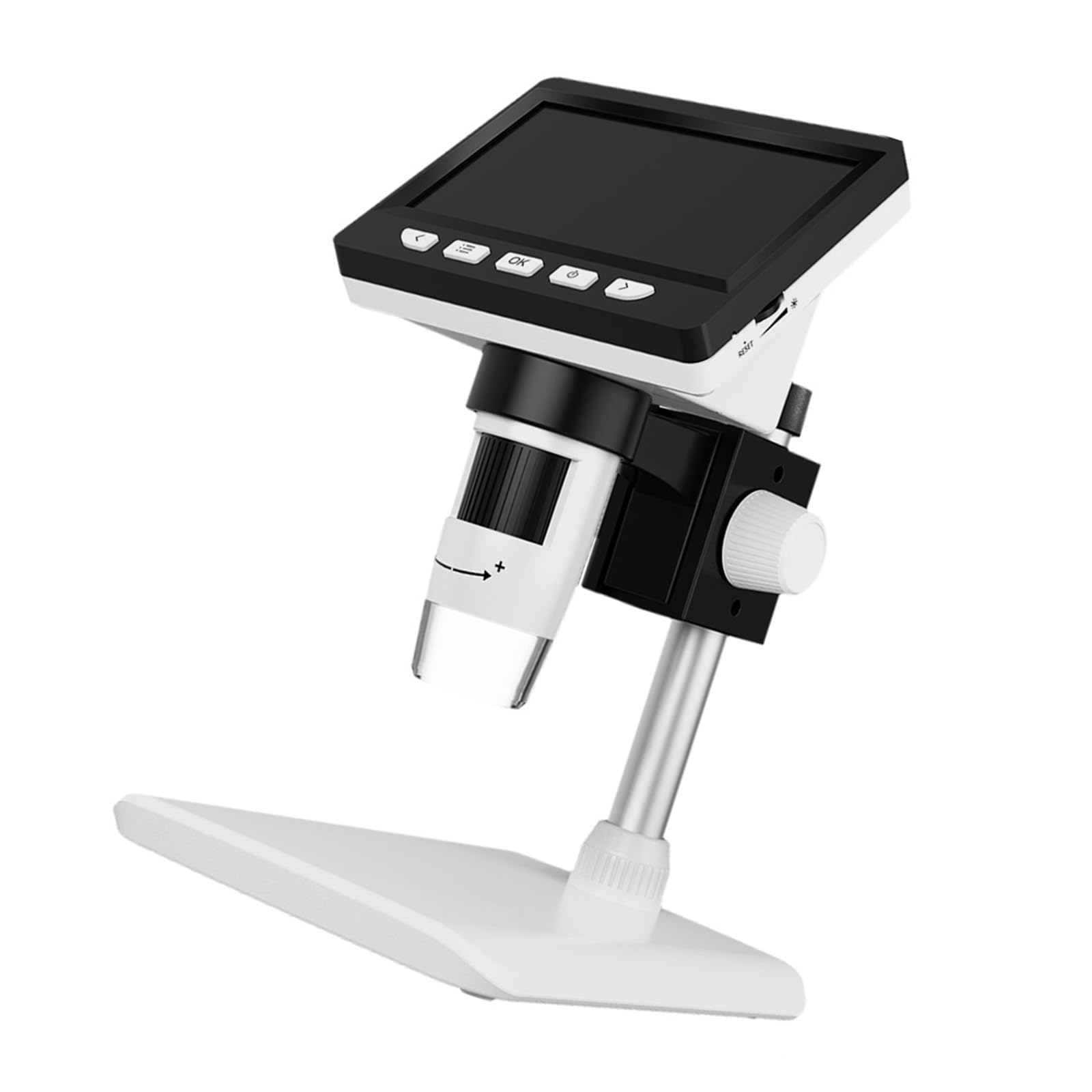 Microscopio a moneta 1080P con batteria ricaricabile e visualizzazione del PC per saldatura e analisi del circuito 4.3Inch microscopio di saldatura 1080P