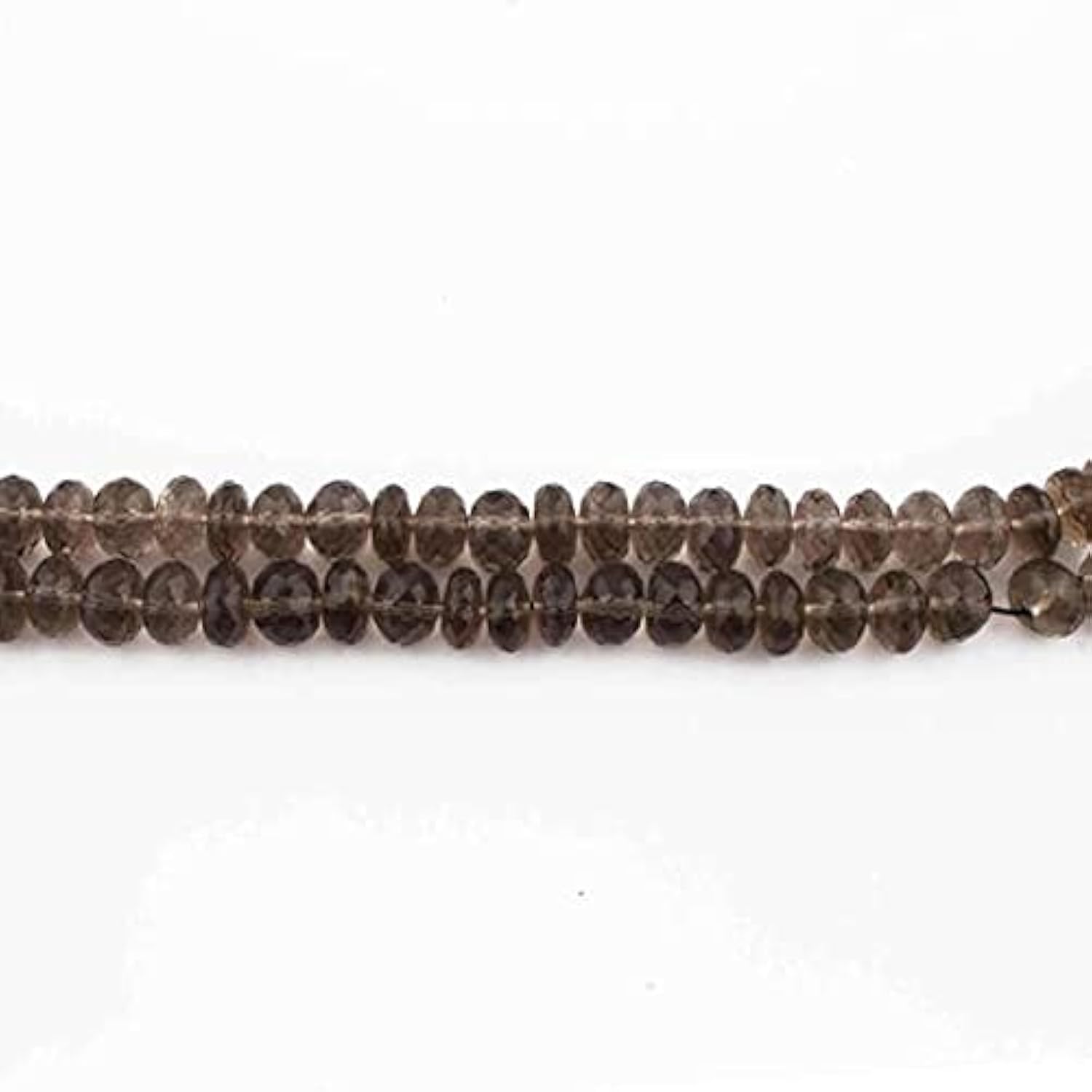 Quartz fumé rondelles facettées 9mm LKBEADS SB845 pour création de bijoux DIY