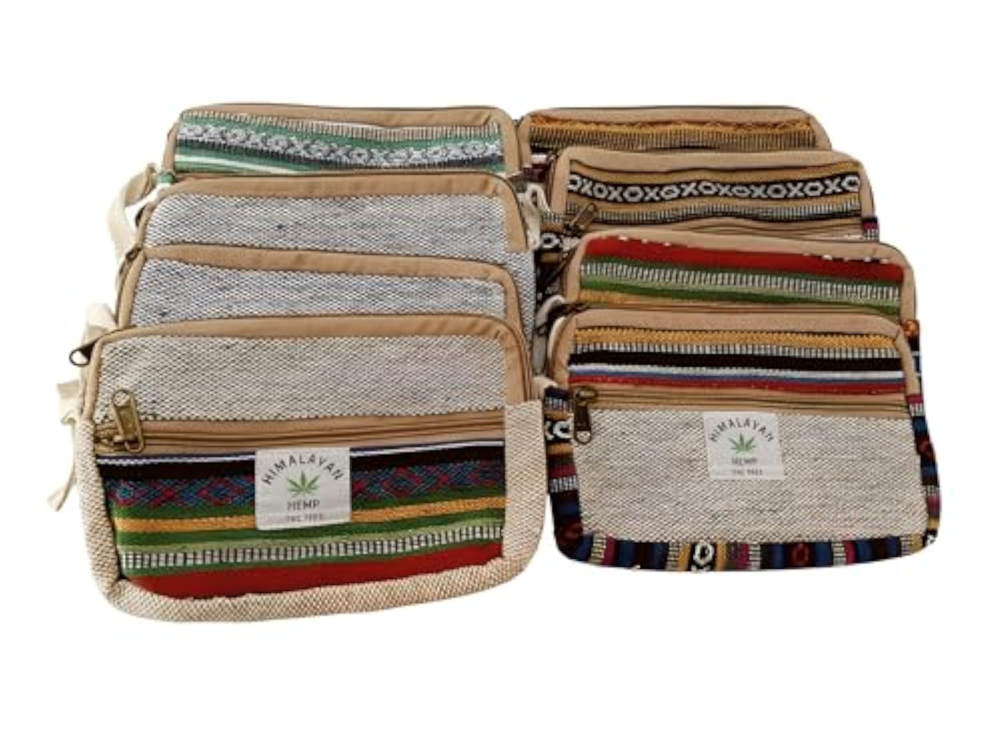 Women's Eco-Friendly Boho Cosmetic Clutch Pouch Bag